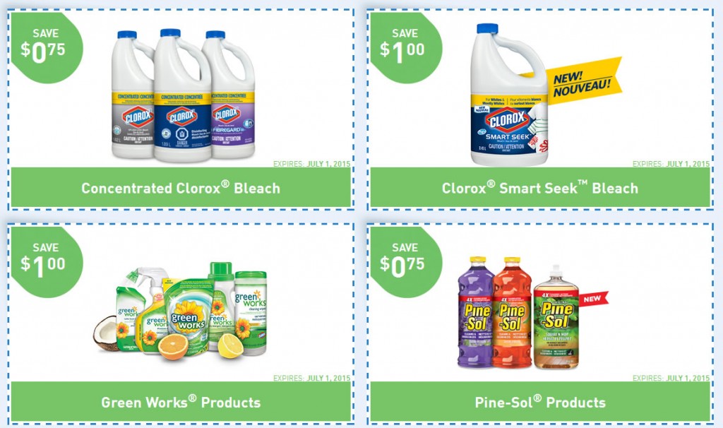 clorox-coupons - Freebies Canada