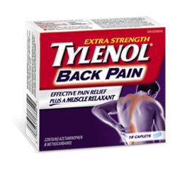 tylenol back pain