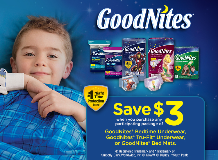Goodnites Coupon Printable Printable World Holiday