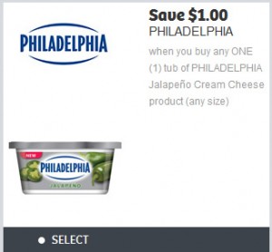 philadelphia jalapeno cream cheese coupon
