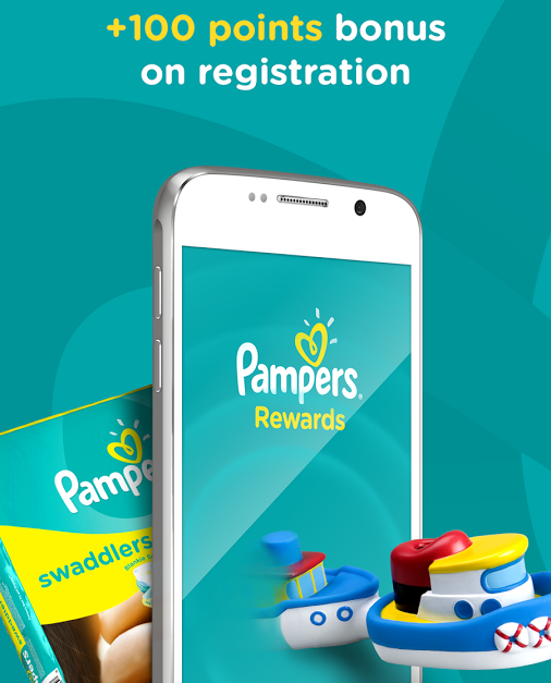 Pampers Canada Reward App 100 Free Points