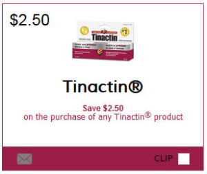 tinactin coupon